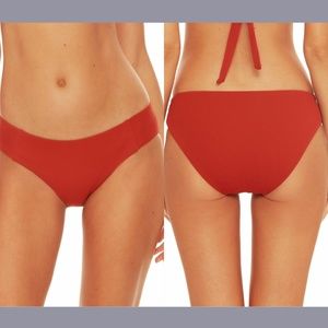 NEW Becca‎ [ Medium ] Fine Line Ribbed Bikini Bottoms